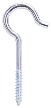 ProSource LR311 Ceiling Hook, 100 lb Working Load, Steel, Silver, Zinc